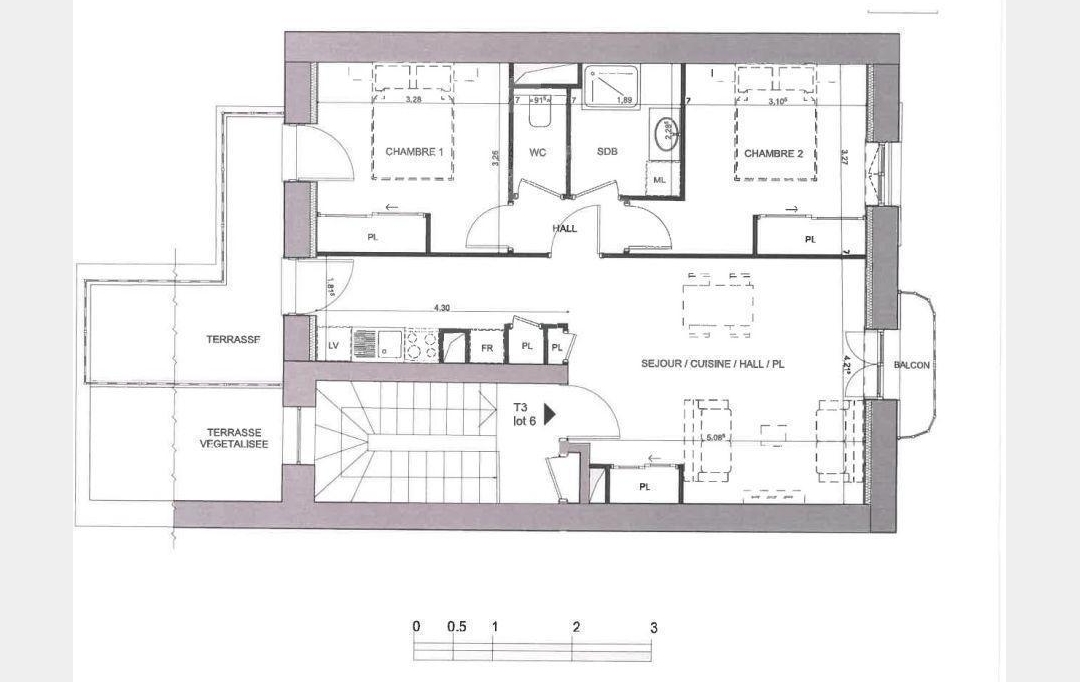 Annonces LYON 5EME : Apartment | LYON (69005) | 57 m2 | 390 000 € 